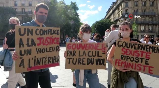 - Fransa'da yeni İçişleri Bakanı ve Adalet Bakanı protesto edildi