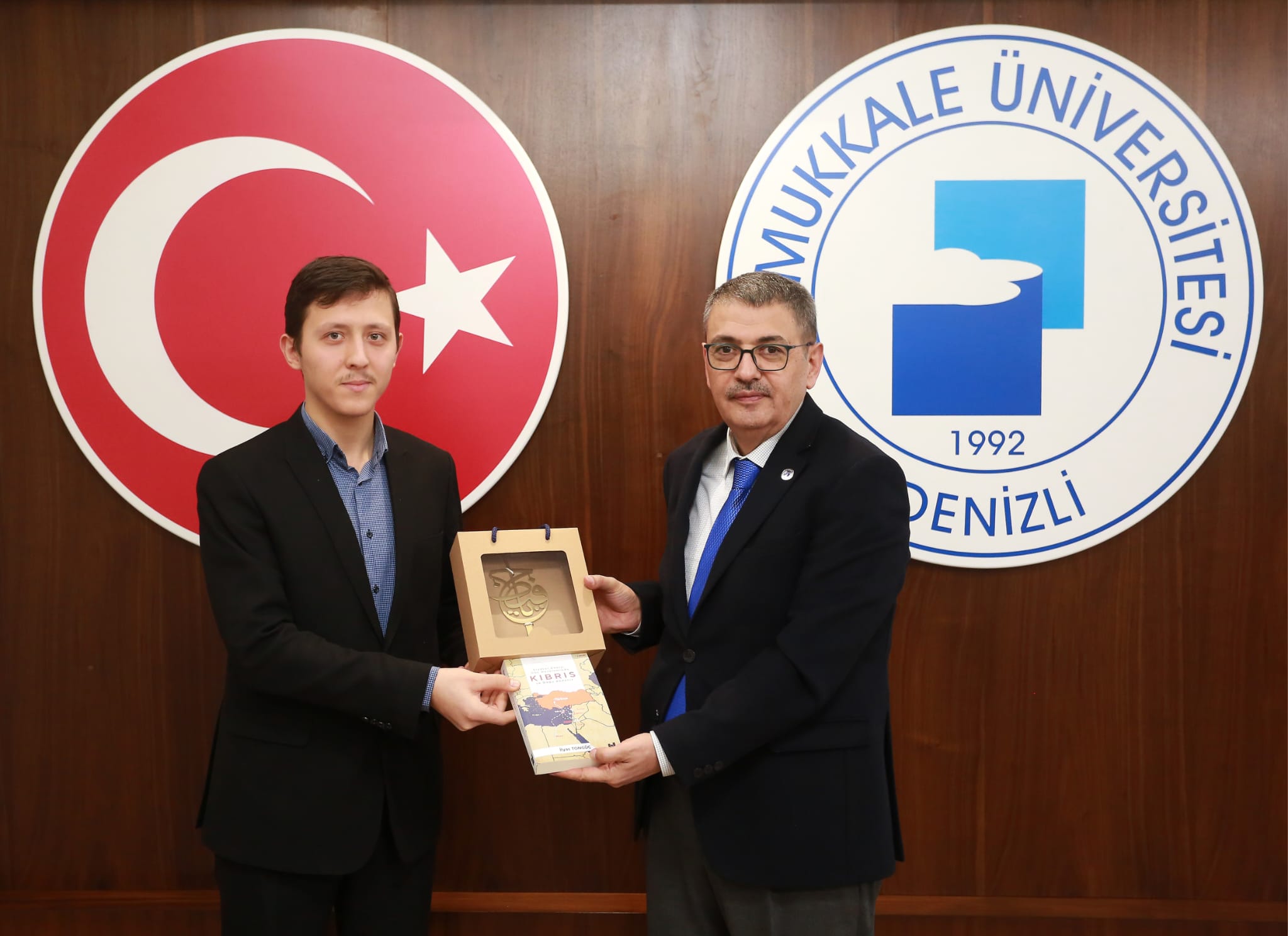 AGD'DEN PAÜ REKTÖRÜ PROF DR AHMET KUTLUHAN'I ZİYARET 