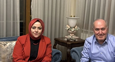 Sema Silkin Ün'den Ali Aygören'i ziyaret