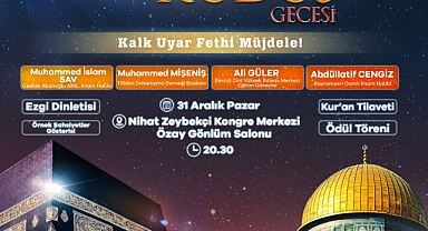 Anadolu Gençlik Derneği Denizli Şubesi Mekke'nin Fethi ve Kudüs Gecesi'ne hazırlanıyor