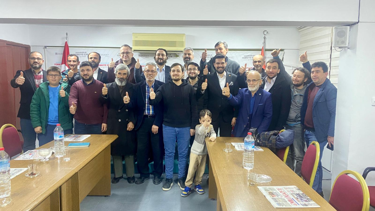 SAADET PARTİSİ 31 MART SEÇİMLERİ İÇİN HAZIR