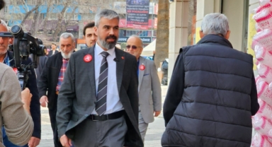 SAADET PARTİSİ MERKEZEFENDİ BELEDİYESİ BAŞKAN ADAYI FATİH AKTAŞ ZİYARETLERDE BULUNDU