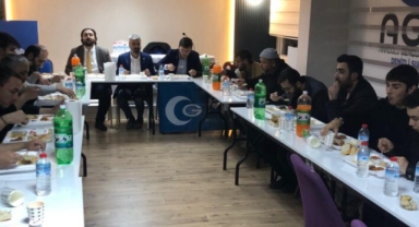İFTARDA BİR ARAYA GELDİLER