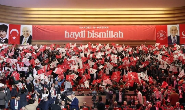 SAADET PARTİSİ BİRİNCİ PARTİ OLDU
