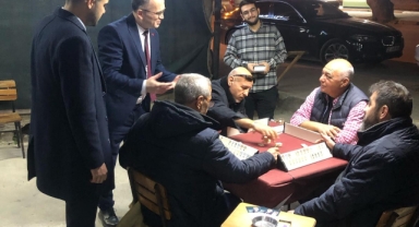 Saadet Partisi Pamukkale Belediye Başkan Adayı Hakan Kaya esnaf ziyaretlerine devam ediyor