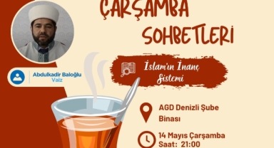 ANADOLU GENÇLİK'TEN ÇARŞAMBA SOHBETLERİNE DAVET