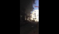 Denizli - Mahalleliyi Korkutan Yangın