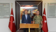Denizli Valisi Altıparmak'tan Tugay Komutanlığına Ziyaret