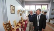 Denizli'de Sanatın Dokunuşları Sergisi Açıldı