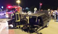 Otomobil Kazada İkiye Ayrıldı: 4 Yaralı