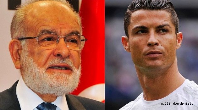 Saadet Partisi’nden Cristiano Ronaldo’ya davet