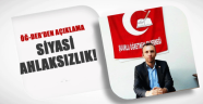 ŞUURLU ÖĞRETMENLER:SİYASİ AHLAKSIZLIK