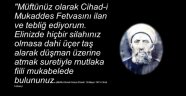 MÜFTÜ AHMET HULUSİ EFENDİNİN YOLUNDAYIZ
