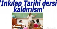 Darbe döneminden kalan dersler kaldırılmalı