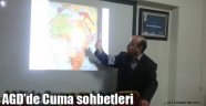 Cuma sohbetleri devam ediyor