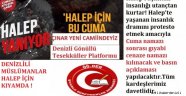 DENİZLİ'DE HALEP İÇİN EYLEM KARARI