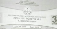 AÇIK ÖĞRETİM SINAVINDA SKANDAL SORU !