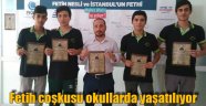 AGD OKULLARDA FETİH COŞKUSUNU YAŞATMAYA DEVAM EDİYOR