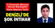 Denizli Büyükşehir Belediyesi Daire başkanı intihar etti