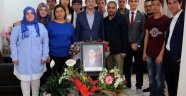 Merkezefendi’den Şehit Ailelerini Duygulandıran Ziyaret