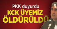 PKK duyurdu: KCK üyesi öldürüldü
