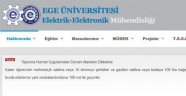 Sınav geçme' duyurusunda Bölüm Başkanı görevden alındı