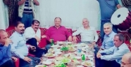 Sınırı denetlemeye giden CHP heyetinin rakılı eğlencesi