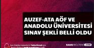 Üniversitelerde Vize Sınavları Nasıl Olacak? Örgün-AUZEF-AÜ-ATA AÖF Açıkladı